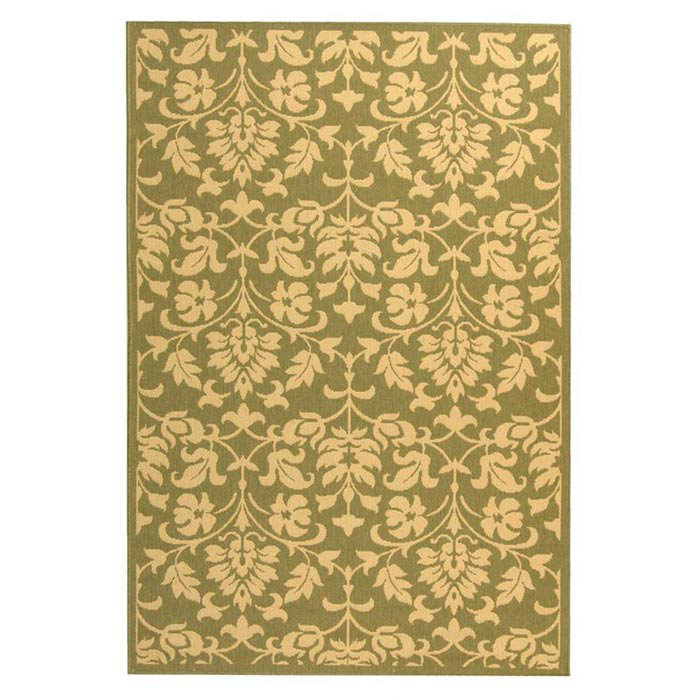 Davonia Performance Damask Indoor/Outdoor Area Rug