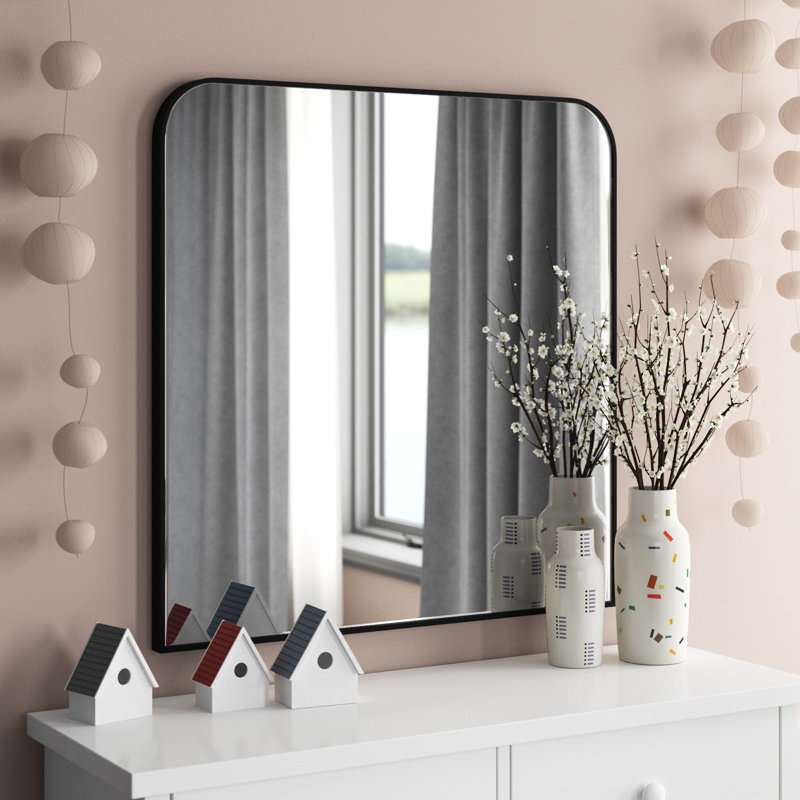 Miroir pleine grandeur Essence, Noir, 35 po x 36 po