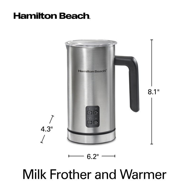 Hamilton Beach Electric Milk Frother and Warmer