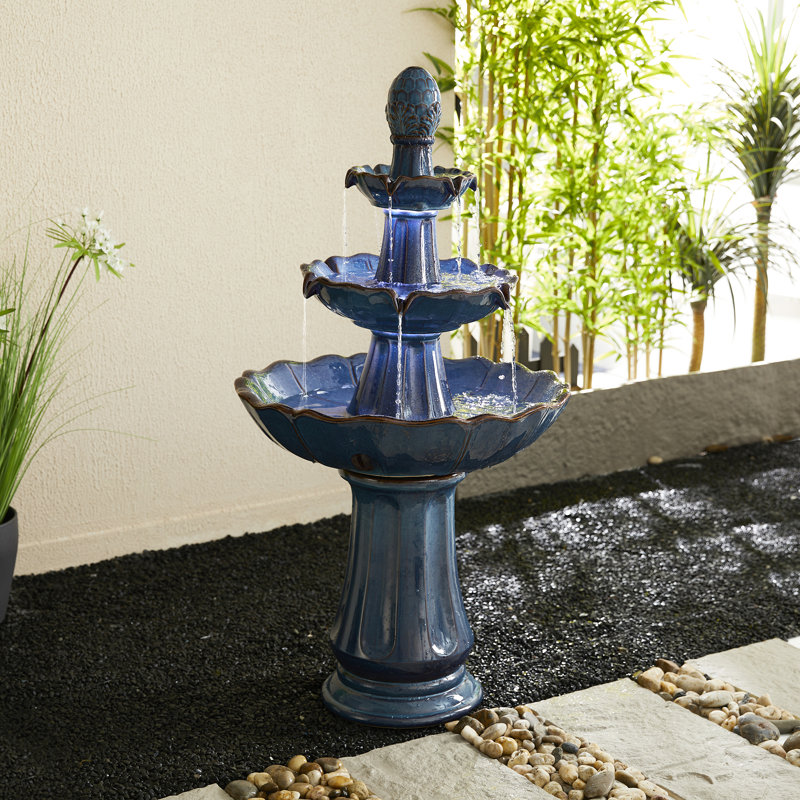 Fontaine en céramique avec lumière Abdulhakeem