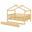 Lit en bois avec couchette-1659102673