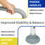 Housman Toilet Safety Rails, Adjustable Toilet Rails For Elderly Adults Senior Disabled Handicap, Toilet Assistance Handles Safety Frames, Fit For Most Toilet, Foldable & Portable