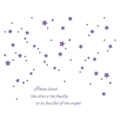 Abstract Non-Wall Damaging Wall Decal
