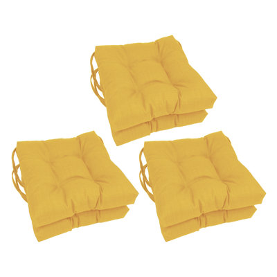 Outdoor 3.5'' Dining Chair Seat Cushion