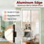 Bifold Door - 1 Lite Mirrored Surfaced Aluminum Edge Folding Door With Hardware Included-123175120-123001422