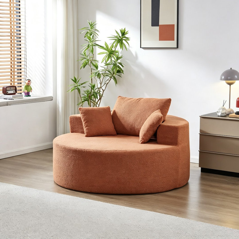 Chaise d'appoint, Ourson - orange