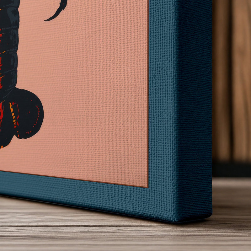 Print, 18x12 - 45.7 x 30.5 cm, Teal Border