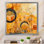 «Escape to Serenity Vintage Gold Watercolor», reproduction sur toile