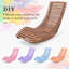 Chaise berçante en bois massif Colicia