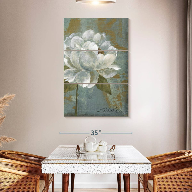 Harnek Peony Tile, 65" H x 42" W