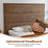 King Brown Tall Headboard Upholstered Platform Bed With 2 Large Wooden Storage Drawers-1349904715-1349904717