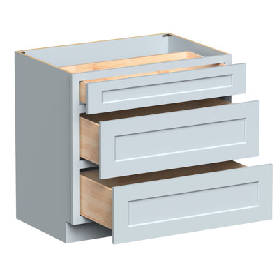 Armoire de tiroir de cuisine l 36 po x P 24 po x H 34,5 po Casainc