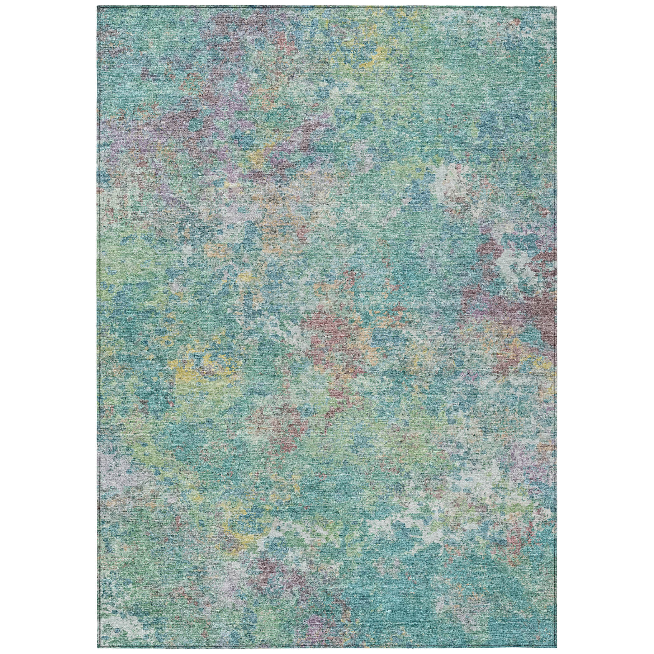 Orren Ellis Machine Washable Indoor/Outdoor Brathwaite ACN2166 Abstract ...