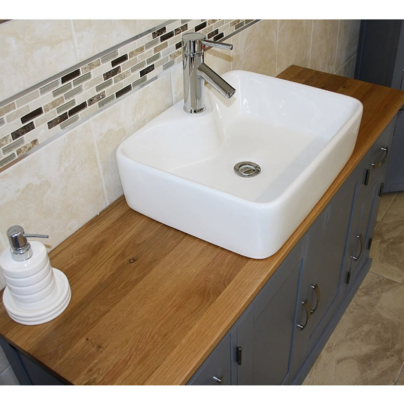 Andalucia 1230mm Free Standing Bathroom Vanity with Countertop Ceramic Basin & Faucet