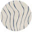 Tapis crème / bleu Ashal-914919199