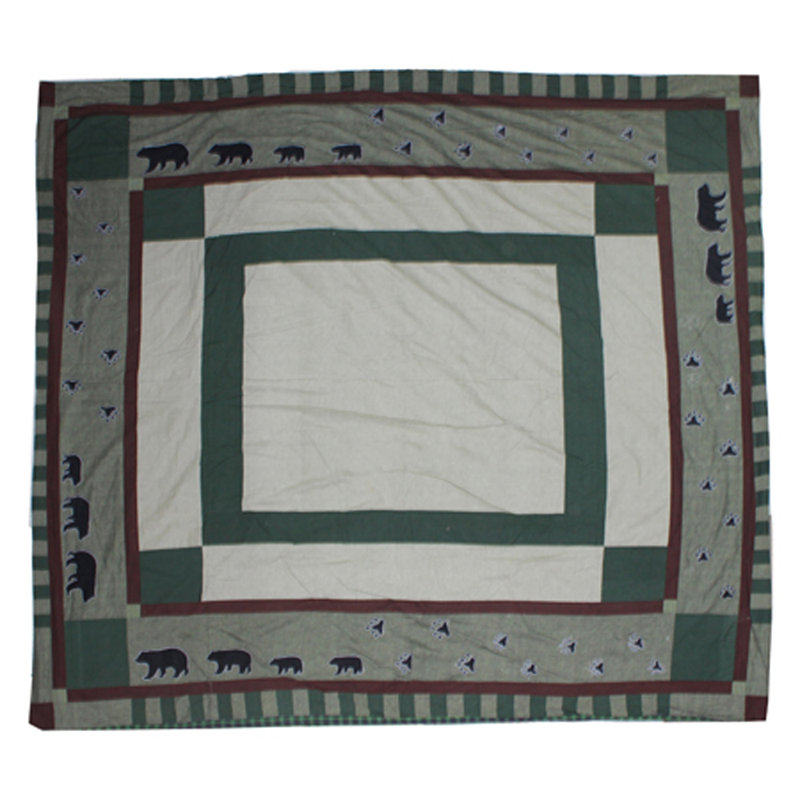 Bear Trail Farmhouse / Country Cotton Duvet Cover