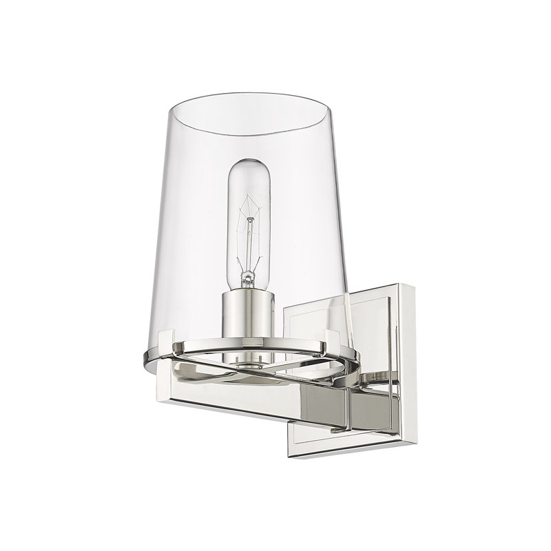 Ahmaud Dimmable Vanity Light, Polished Nickel