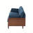 Mid-Century Modern Sofa-Navy Blue-1951734950
