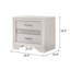 Ensemble de chambre à coucher 4 pièces Elessa-1818120410-1818120407