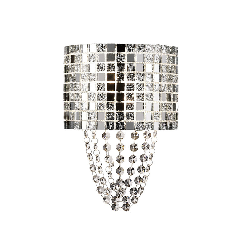 Flush Mounted Sconce, Chrome