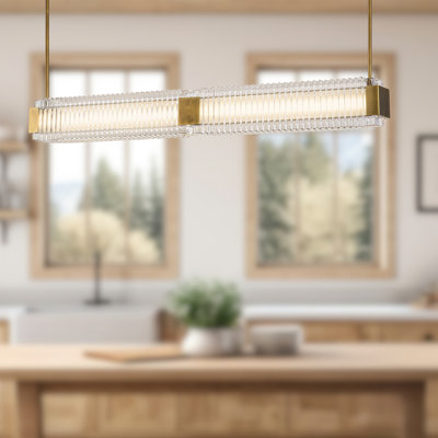 Luminaire suspendu linéaire DEL 47 po Alai