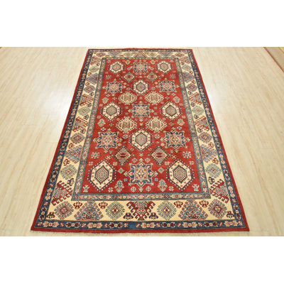 Nabeel Hand Knotted Wool Oriental Indoor Rug