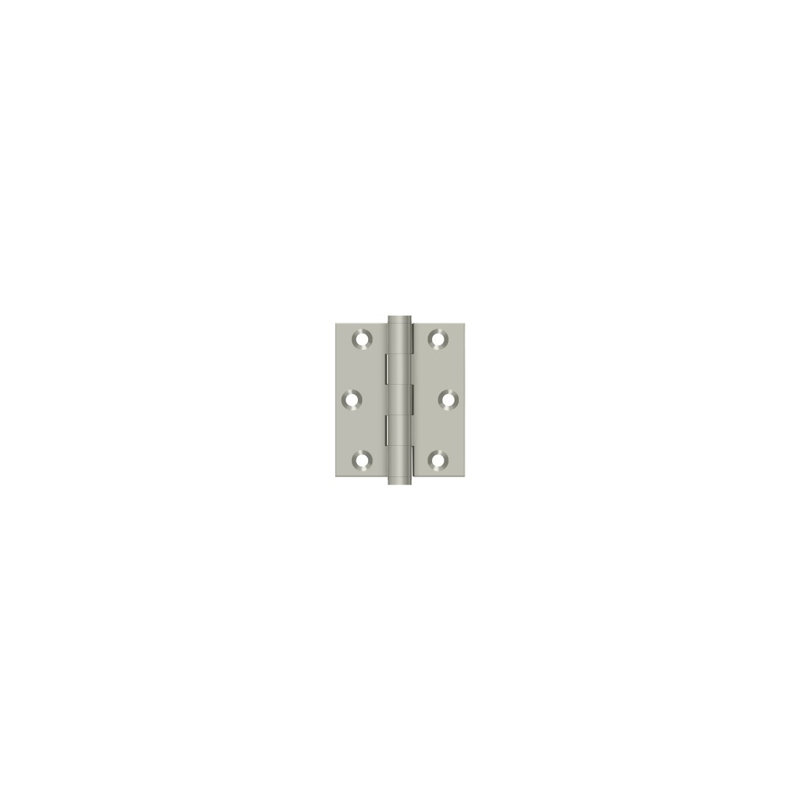 102'' x 102'' Butt Bearing Hinge, Brushed Nickel