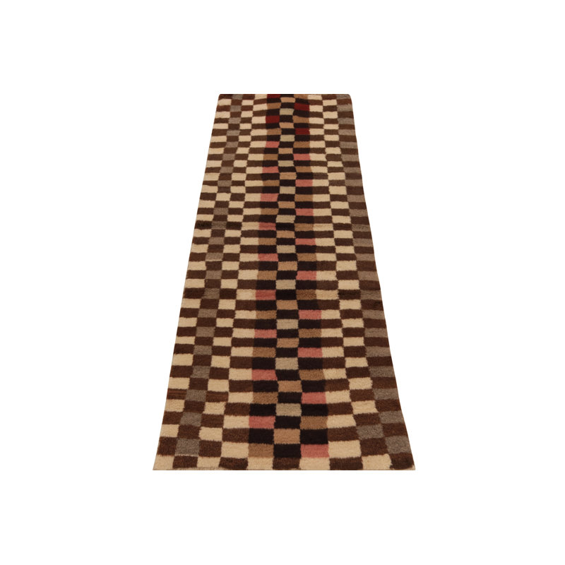 One-of-a-Kind 3' x 8'9" Hand Knotted Area Rug