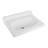 Fine Fixtures 25" x 19" Ceramic Vanity Sink Top with Raised Back – High Gloss Finish, 3-Hole Faucet Compatible-121676772