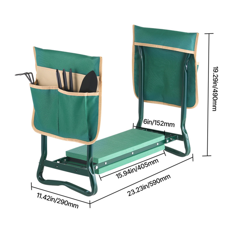 Banc de jardin pliable en EVA