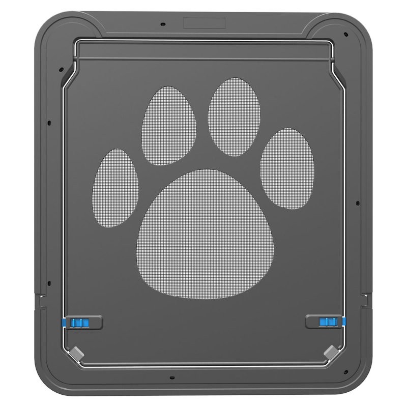 Porte coulissante pour chien et chat, H 16,5 po x l 14,5 po x P 0,6 po