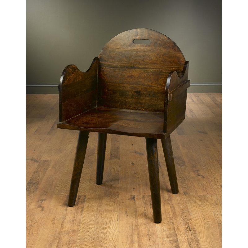 Fauteuil Myron, Teinté pacane