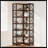 7-Tier Corner Bookshelf Corner Bookcase Storage Display Rack-1380286860
