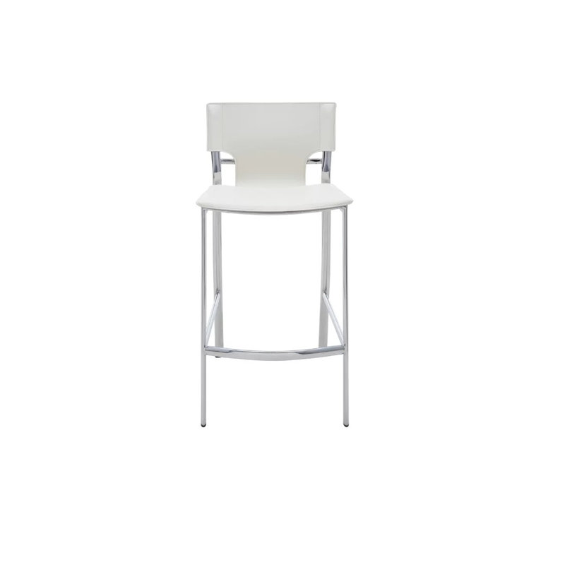 Tabouret Tekenya (26 po), Blanc