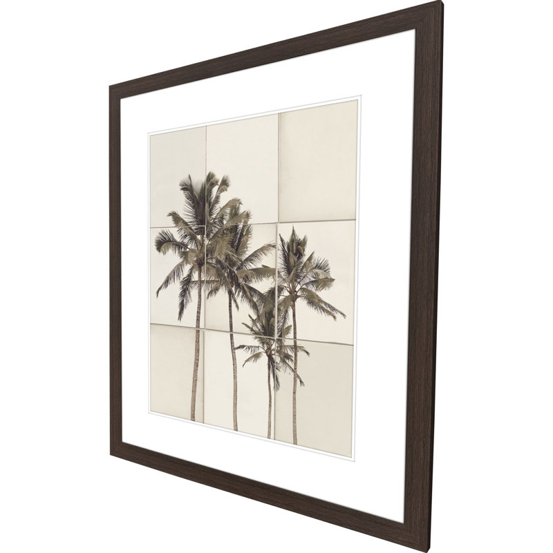 Paper Palms I Framed Art