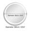 Miroir de salle de bain Led