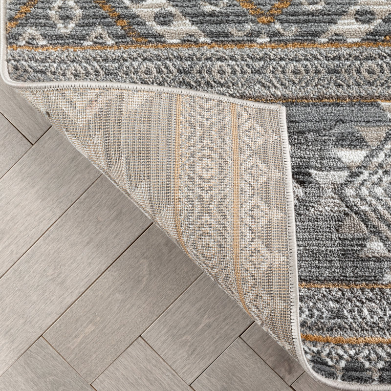 Verity Sasha Moroccan Synthetic Area Rug, Rectangle 160 x 220 cm