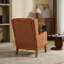Chaise d'appoint moderne de 26,18 po de largeur avec pieds en bois-1926422095