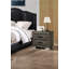 Table de chevet en bois massif Kanyiah