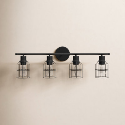 Romeo 4 Light Dimmable Vanity Light