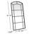 June Metal Rectangle Wall Mirror