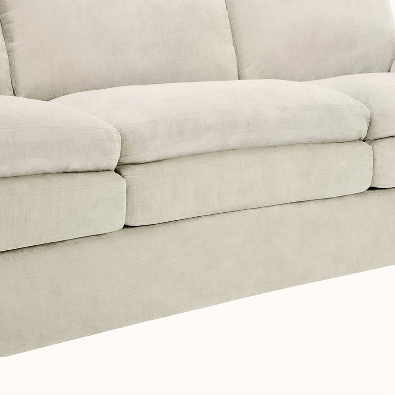 Ensemble de canapé rembourré Cozy, Beige