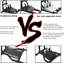 Fauteuil inclinable et ergonomique inclinable en similicuir et noir