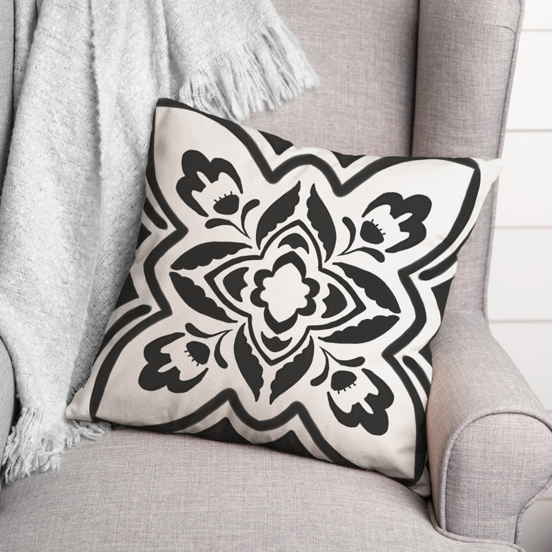 Abstract Throw Pillow