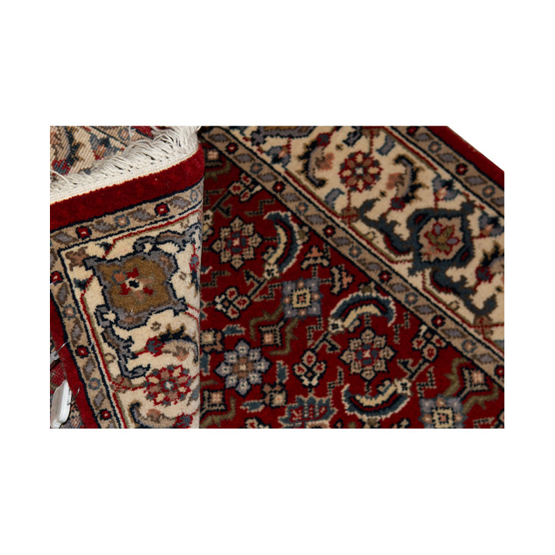 Jaipur Wool Oriental Area Rug in Red