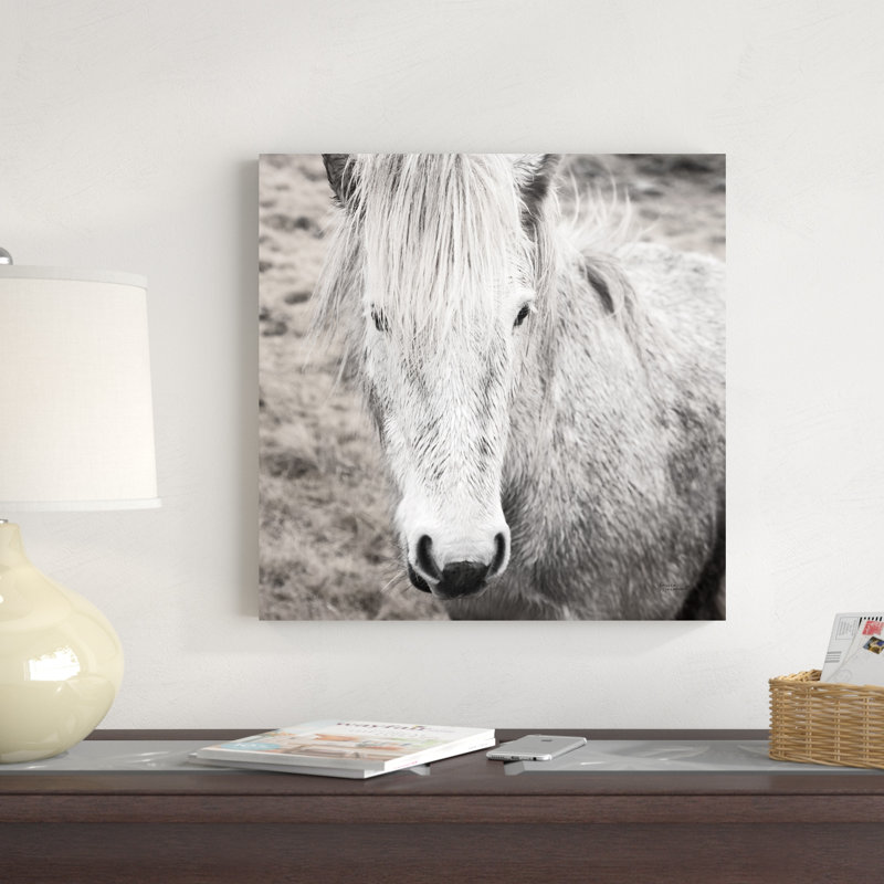 " Heida IV BW " Painting Print, 20" H x 20" W 