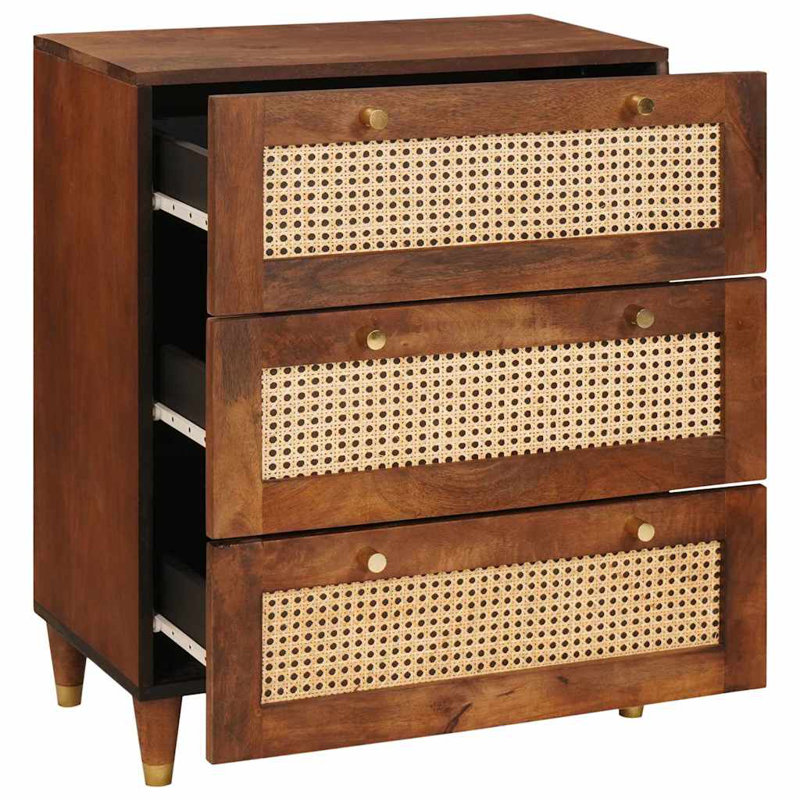 60cm Solid Wood Sideboard