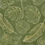 Leaf Design Cushion Cover-133210723