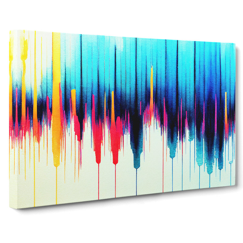 Equalizer Audio Vol.3 Abstract - Wall Art, 40cm H x 60cm W x 3cm D, No matte