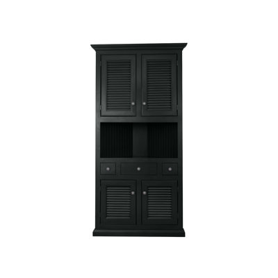 Modern Corner Dining Hutch with shutter doors by Alcott Hill